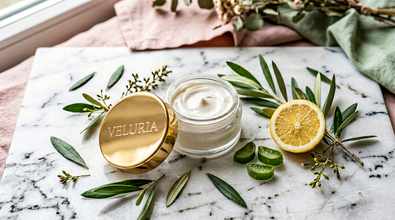 Veluria Crema Idratante — texture setosa